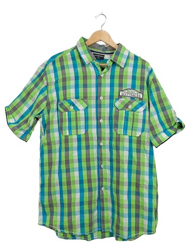 Chemise homme carreaux vert - chemise,