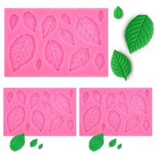 Lot de 3 moules en silicone en