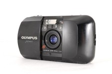 Olympus μ mju Black AF Point & Shoot 35mm Film Camera From Japan