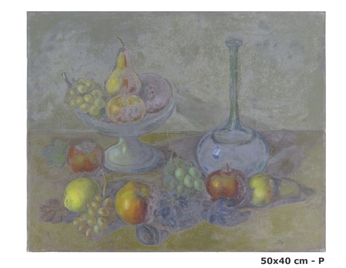 Tableau huile sur toile - À,