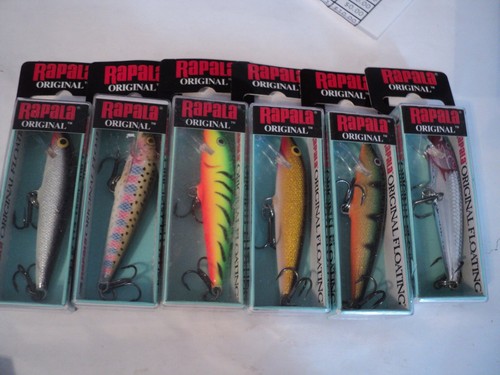 Rapala 7 stickbaits - -, f-7
