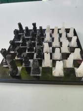 ECHIQUIER MARBRE Noir et Blanc