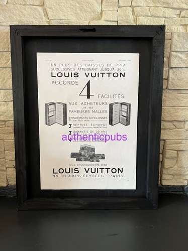 Publicite louis vuitton malle - louis,
