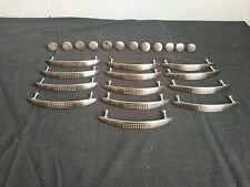 Lot de 13 Poignées en Inox Et 12 Boutons de Porte Tiroir Cuisine Liv Offerte 