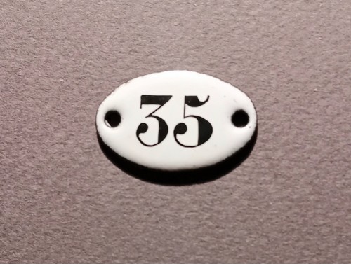 Ancienne petite plaque - petite,