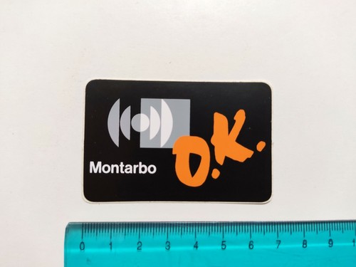 Adhésif montarbo sticker - montarbo, o.k.