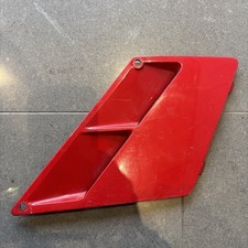Genuine Kawasaki KR-1 KR-1S Right Top Fairing Vent Panel in Red. No Cracks KR1 S