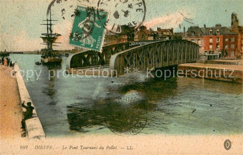 Dieppe pont tournant - 76,