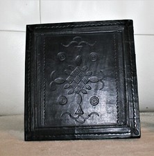 Cadre Photos en Cuir Repoussé