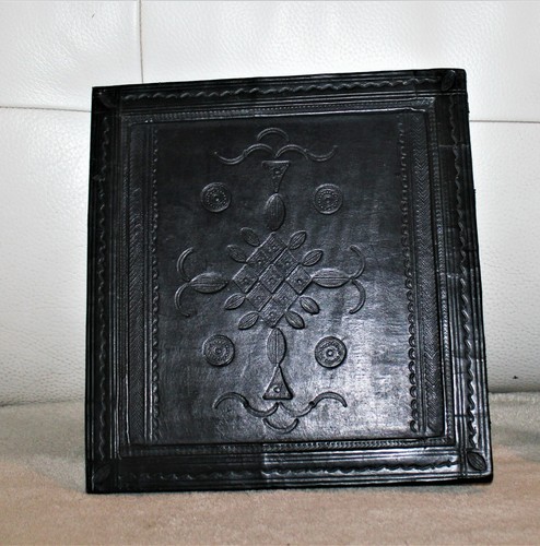 Cadre photos cuir - en,