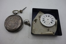 Montre à Gousset en Argent