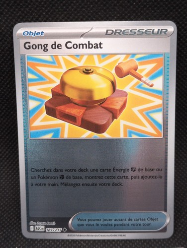 Carte pokemon gong combat - carte,
