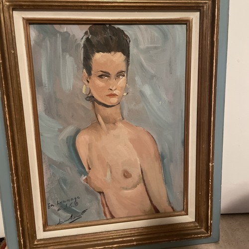 Toile peinture huile - peinture, l