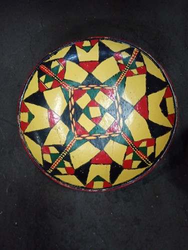 Grand plat ceramique vintage - grand,