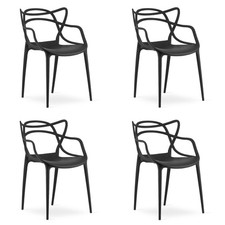 Chaise KATO - noire x 4
