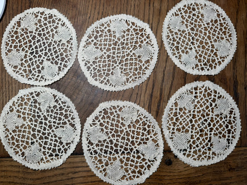 Dentelle ancienne ensemble - ancienne,