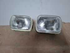 2 NOS Phare HEADLAMPS LIGHT LAMP UNITS FIAT 127 128 125 126 Alfa Roméo Alfetta