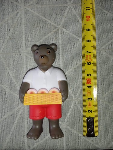 Figurine pvc petit ours - -, brun