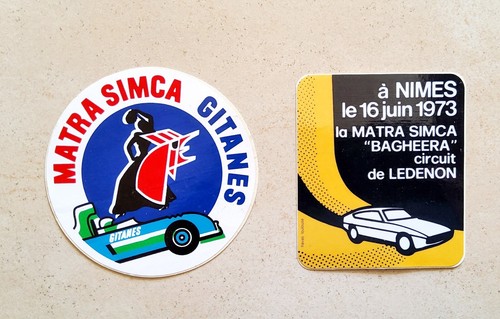 Autocollant matra simca - 2,