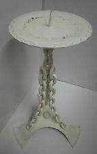 1970s Wrought Iron Marine Candle Holder With Anchor Chain