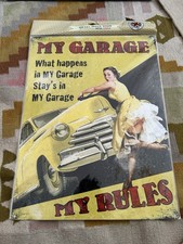 PLAQUE TÔLE MÉTAL AUTOMOBILE