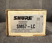 Shure SM57 - LC Cardioid Dynamic Mic Microphone In Original Box! ~ Fast Shipping