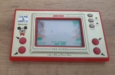 Nintendo Game Watch Mickey Mouse Touches Françaises MC 25 BREVET EN COURS 