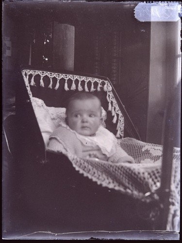 Pram baby photo - baby, c1920