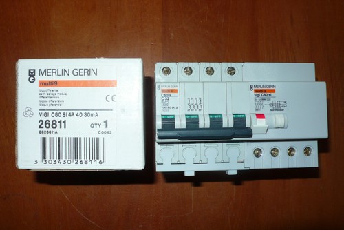 Disjoncteur differentiel 4pole - disjoncteur,