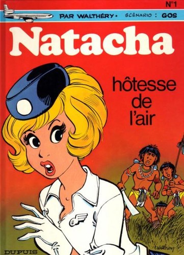 Natacha hôtesse l - eo, l'air