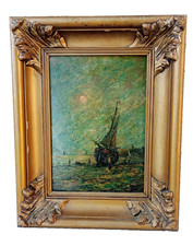 Claude Gardy Huile Sur Panneau