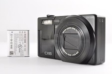 Ricoh CX6 Black 10MP Compact Digital Camera [Exc+4] Japan / 0795#7/C