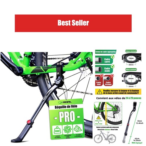 Rbrl béquille vélo - béquille, de