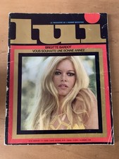 Magazine LUI - N° 60 - Janvier 1969  - Brigitte Bardot - Nouvel An - Avec Poster