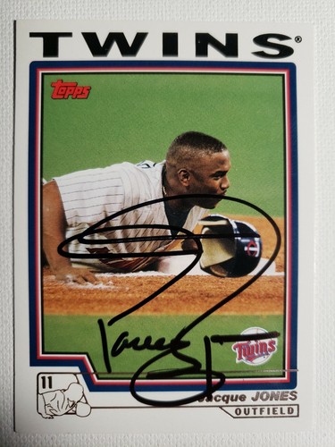 2004 topps jacque jones - topps,