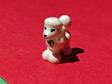 Chien caniche blanc - Lego -