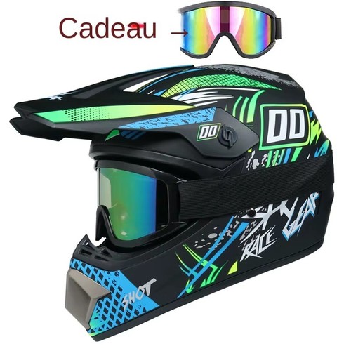 Casque moto enfant