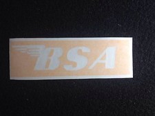 BSA Seat Stencil Logo Decal BSA Gold Star BSA Motorbikes
