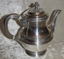 Théière cafetière en métal