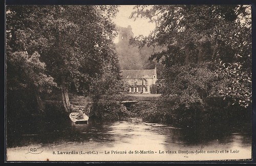 Cpa lavardin prieuré de - prieuré,