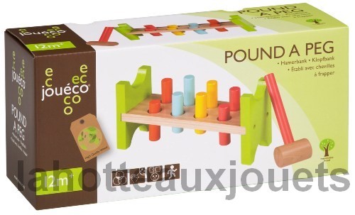 Jeu etabli bois frapper - bois,