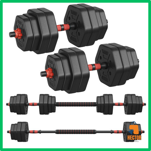 Haltères hexagonaux 30kg - hexagonaux,