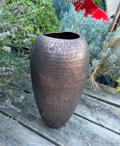 Vase art déco verre - vase,