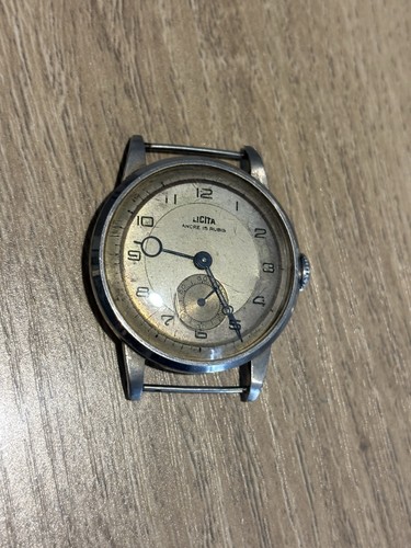 Montre vintage acier licita - vintage, en