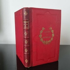 LIVRE Lamartine Le Tailleur de Pierre 1887 Lycée de Versailles Romantic Book