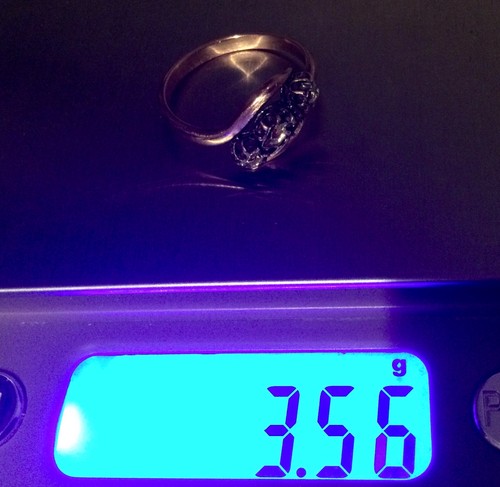 Ancienne bague rose - ancienne, 18