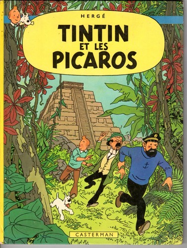 Tintin les picaros bd - tintin,