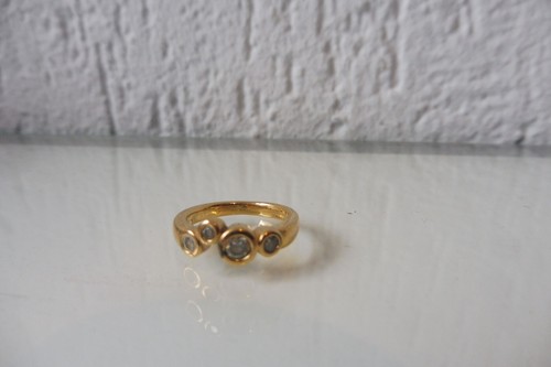 Pierre lang bague - pierre, dorée