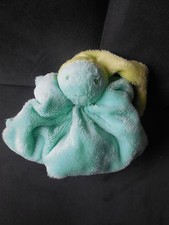 doudou lutin vert d'eau bonnet anis DIFRAX