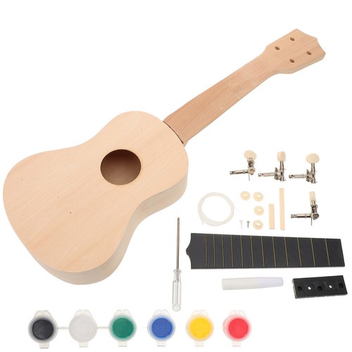 Diy kids ukulele making - kids,